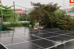 Hoàn thiện bàn giao hệ thống điện mặt trời hòa lưới lưu trữ 8KWp