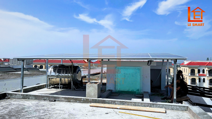 Hoàn thành công trình điện mặt trời Hybrid cho Khách hàng tại Hà Nội