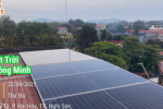 Công trình điện mặt trời Hybrid cho Khách hàng tại Nghi Sơn - Thanh Hóa
